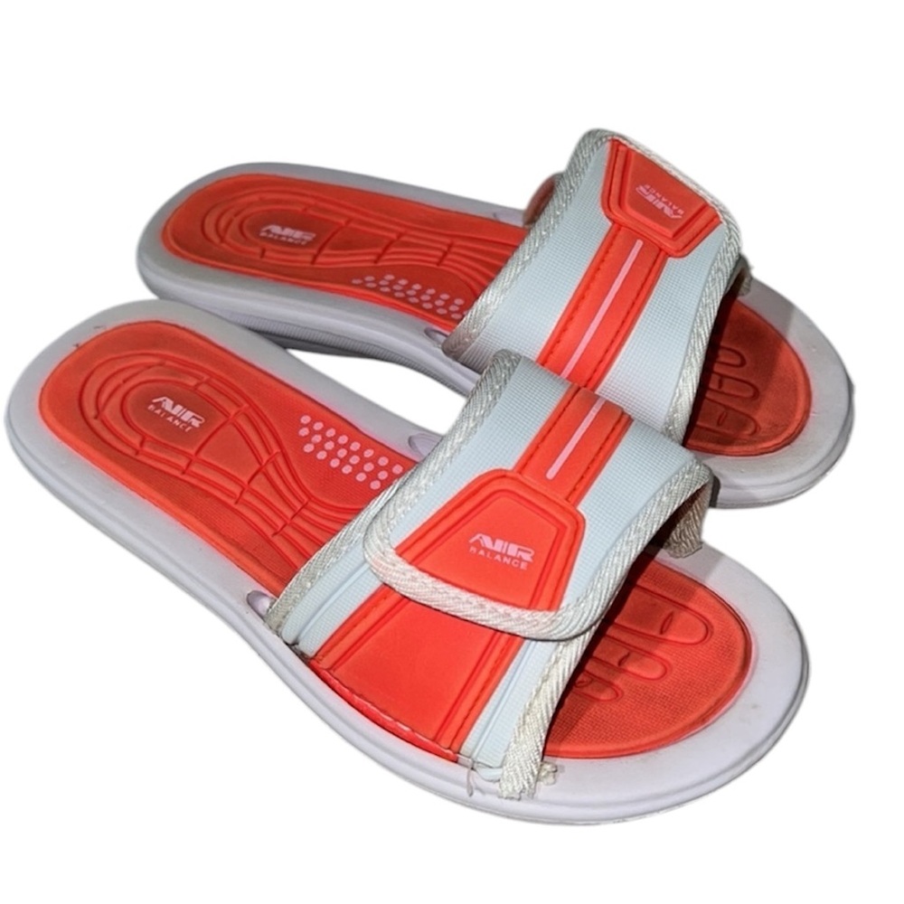 Air Balance Flip Flops Slide Beach Sandals Kids Size 2
